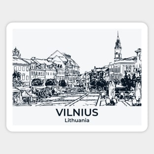 Vilnius - Lithuania Magnet